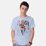 Crimson Dictator Sumi-E-Mens-Basic-Tee-Astrobot Invention