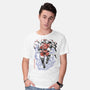 Crimson Dictator Sumi-E-Mens-Basic-Tee-Astrobot Invention