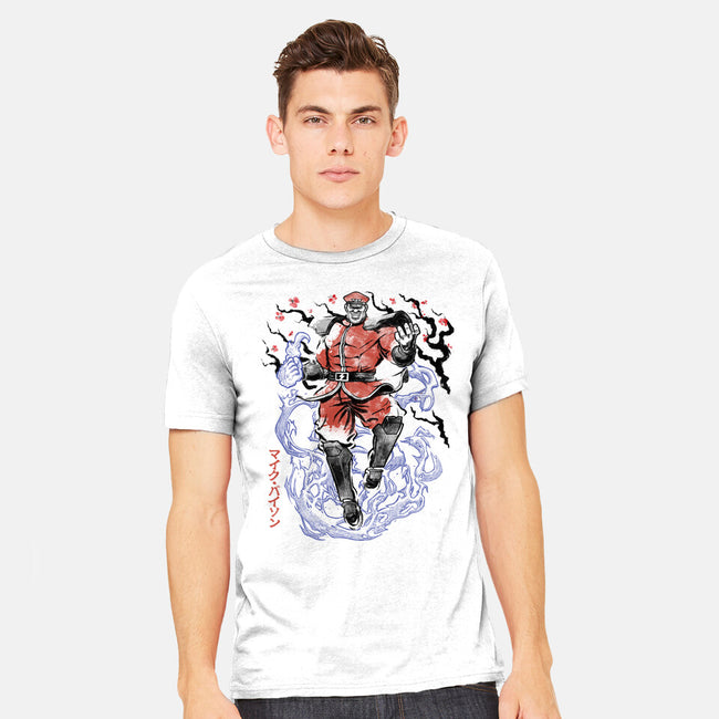 Crimson Dictator Sumi-E-Mens-Heavyweight-Tee-Astrobot Invention
