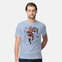 Crimson Dictator Sumi-E-Mens-Premium-Tee-Astrobot Invention