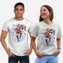 Crimson Dictator Sumi-E-Unisex-Basic-Tee-Astrobot Invention