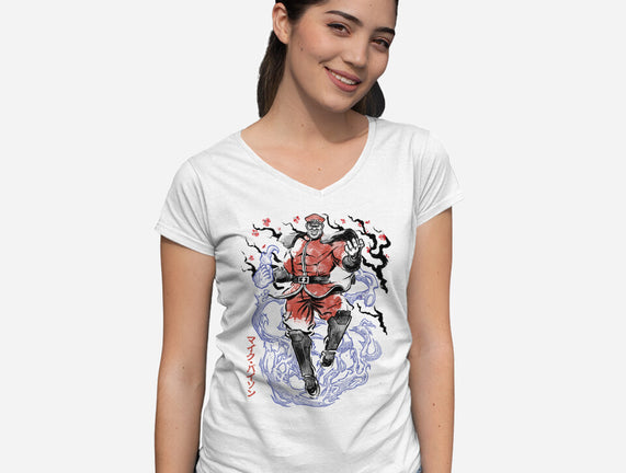 Crimson Dictator Sumi-E