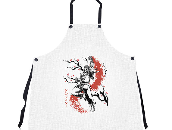 Scarlet Flame Ken Sumi-E
