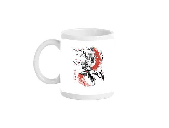 Scarlet Flame Ken Sumi-E