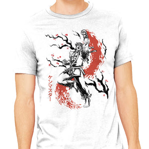 Scarlet Flame Ken Sumi-E