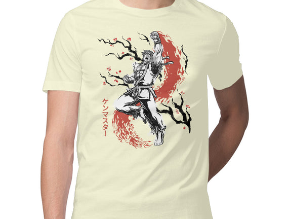 Scarlet Flame Ken Sumi-E