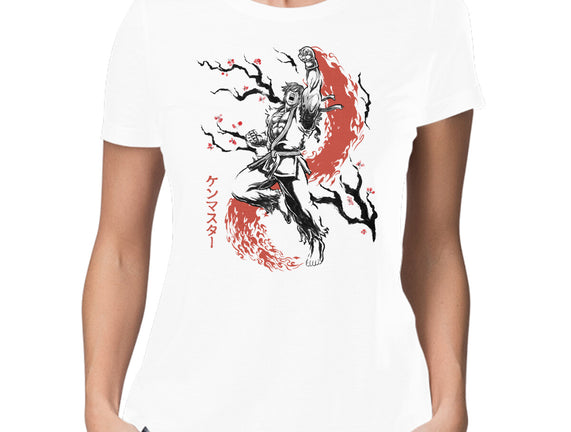 Scarlet Flame Ken Sumi-E