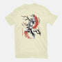 Scarlet Flame Ken Sumi-E-Mens-Basic-Tee-Astrobot Invention