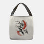 Scarlet Flame Ken Sumi-E-None-Adjustable Tote-Bag-Astrobot Invention