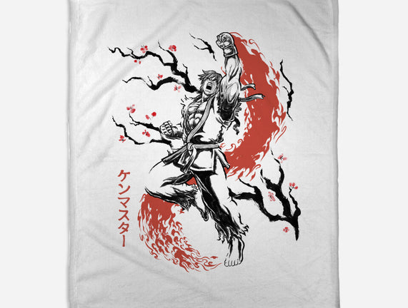 Scarlet Flame Ken Sumi-E