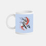 Scarlet Flame Ken Sumi-E-None-Mug-Drinkware-Astrobot Invention