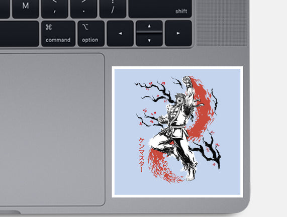 Scarlet Flame Ken Sumi-E