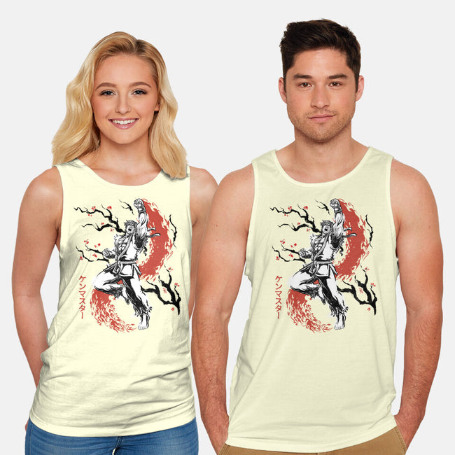 Scarlet Flame Ken Sumi-E-Unisex-Basic-Tank-Astrobot Invention