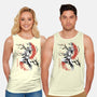 Scarlet Flame Ken Sumi-E-Unisex-Basic-Tank-Astrobot Invention