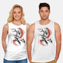Scarlet Flame Ken Sumi-E-Unisex-Basic-Tank-Astrobot Invention