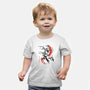Scarlet Flame Ken Sumi-E-Baby-Basic-Tee-Astrobot Invention