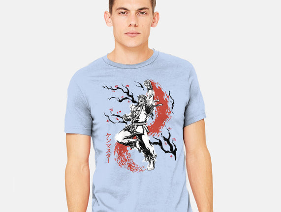 Scarlet Flame Ken Sumi-E