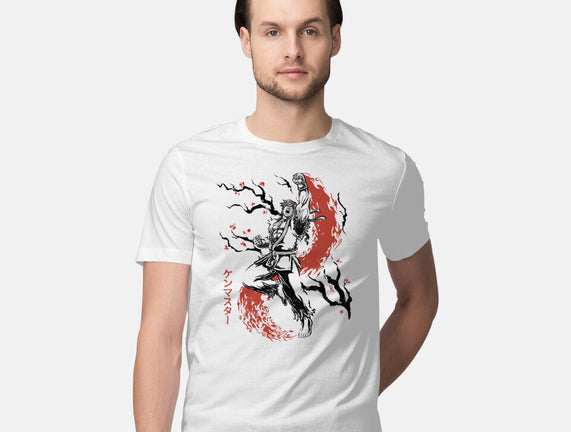 Scarlet Flame Ken Sumi-E