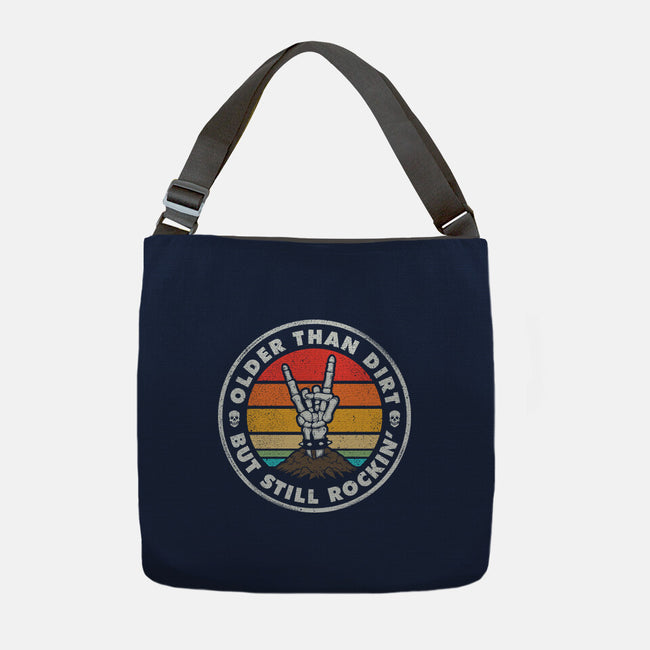 Older Than Dirt-None-Adjustable Tote-Bag-NMdesign