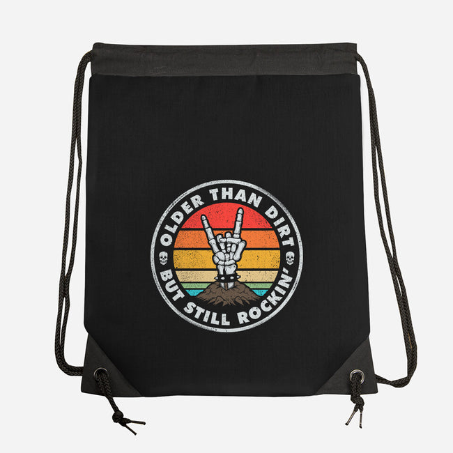 Older Than Dirt-None-Drawstring-Bag-NMdesign