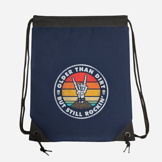 Older Than Dirt-None-Drawstring-Bag-NMdesign