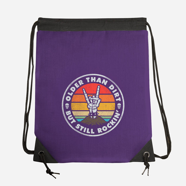 Older Than Dirt-None-Drawstring-Bag-NMdesign