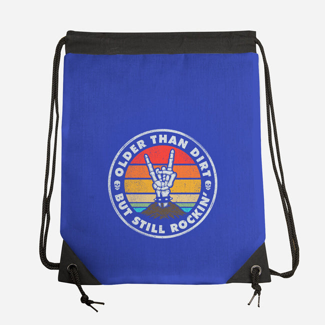 Older Than Dirt-None-Drawstring-Bag-NMdesign