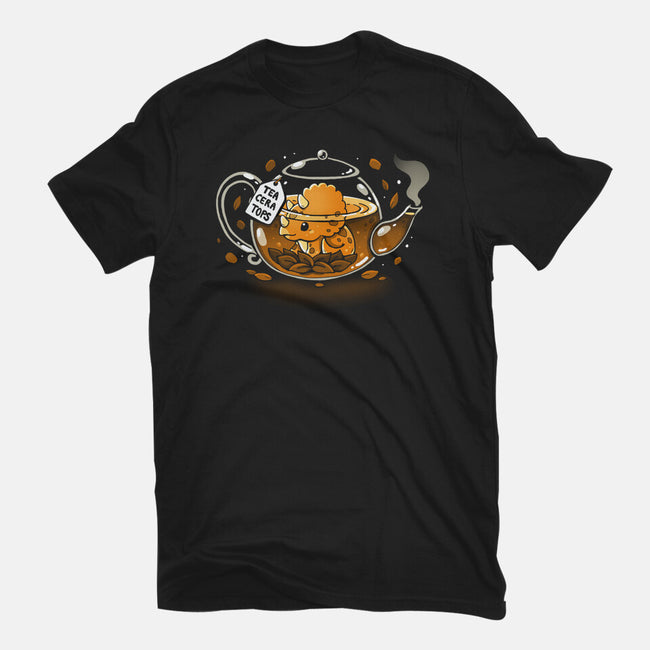 Teaceratops-Womens-Fitted-Tee-Vallina84