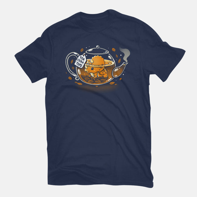 Teaceratops-Womens-Fitted-Tee-Vallina84
