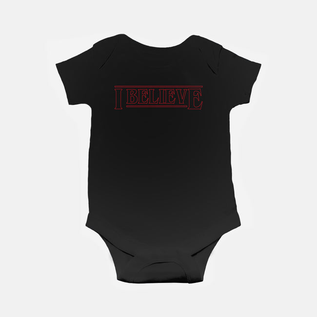 I Believe ST-Baby-Basic-Onesie-DrMonekers