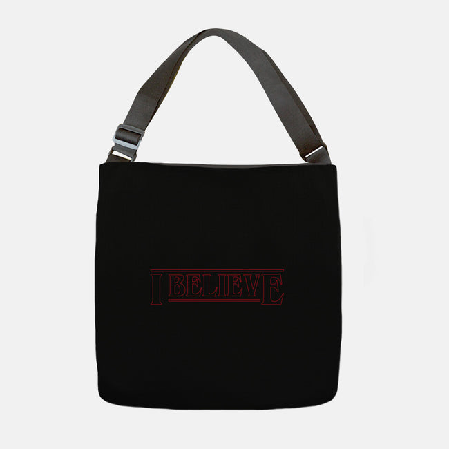 I Believe ST-None-Adjustable Tote-Bag-DrMonekers