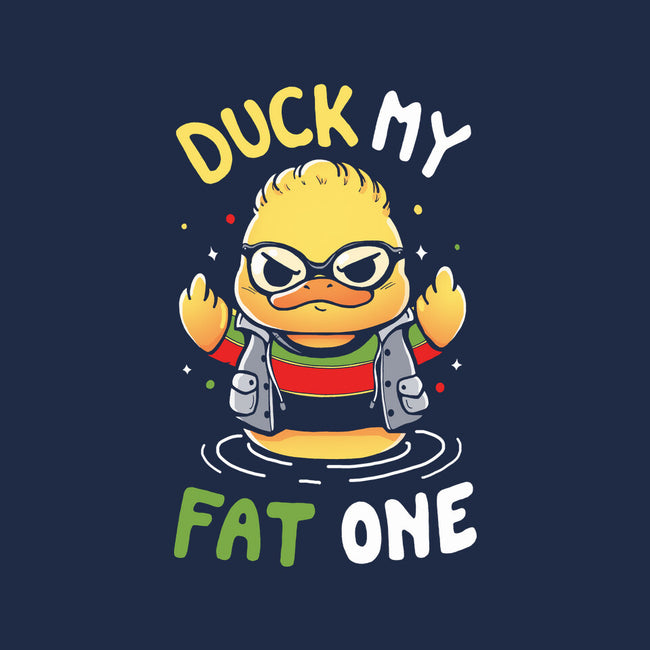 Duck My Fat One-None-Glossy-Sticker-Vallina84