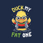 Duck My Fat One-Womens-Racerback-Tank-Vallina84