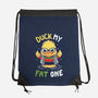 Duck My Fat One-None-Drawstring-Bag-Vallina84