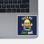 Duck My Fat One-None-Glossy-Sticker-Vallina84