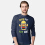 Duck My Fat One-Mens-Long Sleeved-Tee-Vallina84