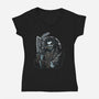 Built For Chaos-Womens-V-Neck-Tee-AndreusD