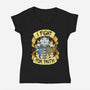 Cleric-Womens-V-Neck-Tee-Vallina84