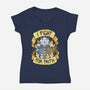 Cleric-Womens-V-Neck-Tee-Vallina84