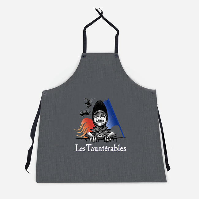 Les Tauntérables-Unisex-Kitchen-Apron-DrawnByBryan