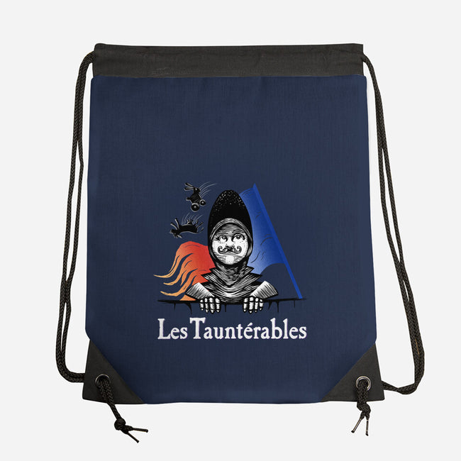 Les Tauntérables-None-Drawstring-Bag-DrawnByBryan