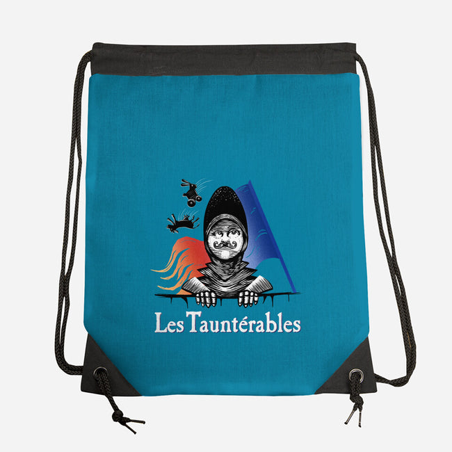 Les Tauntérables-None-Drawstring-Bag-DrawnByBryan