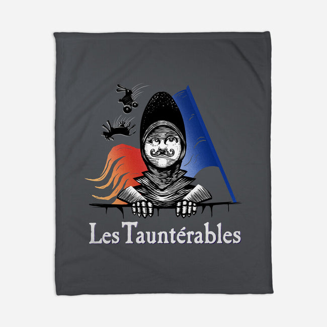 Les Tauntérables-None-Fleece-Blanket-DrawnByBryan
