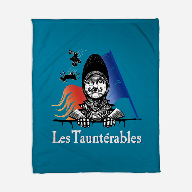 Les Tauntérables-None-Fleece-Blanket-DrawnByBryan