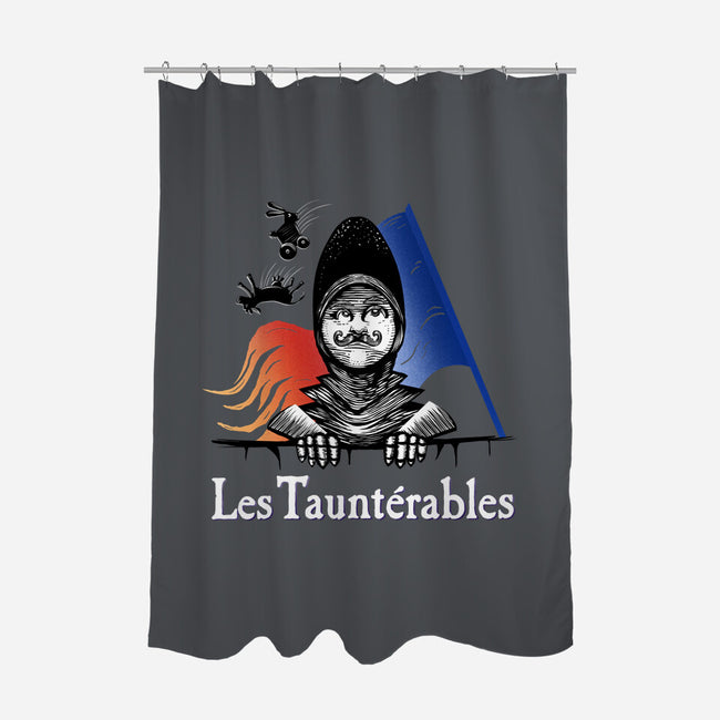 Les Tauntérables-None-Polyester-Shower Curtain-DrawnByBryan
