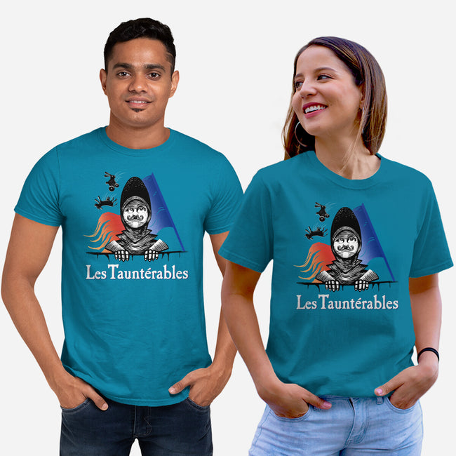 Les Tauntérables-Unisex-Basic-Tee-DrawnByBryan