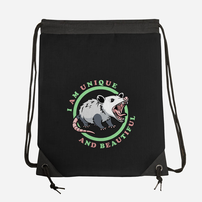 Unique And Beautiful-None-Drawstring-Bag-SubBass49