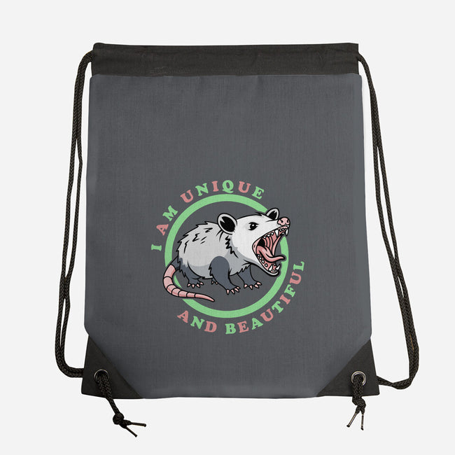 Unique And Beautiful-None-Drawstring-Bag-SubBass49