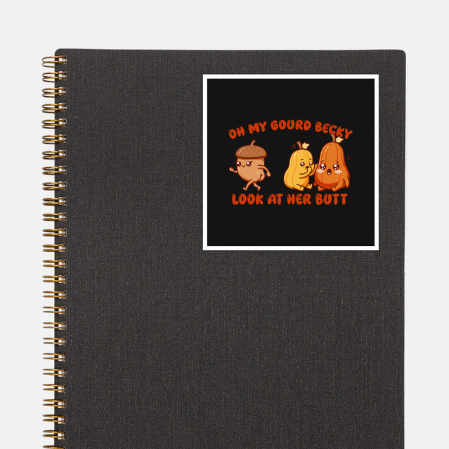 Oh My Gourd Becky-None-Glossy-Sticker-SubBass49