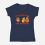 Oh My Gourd Becky-Womens-V-Neck-Tee-SubBass49